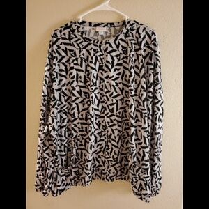 LuLaRoe Supply Bomber Zip up Geometric Jacket XL
